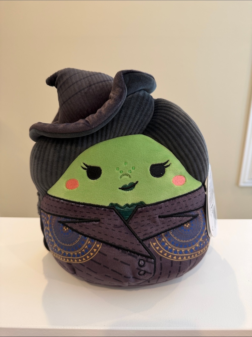NWT 8” Wicked’s Elphaba the Wicked Witch with Blazer Squishmallow